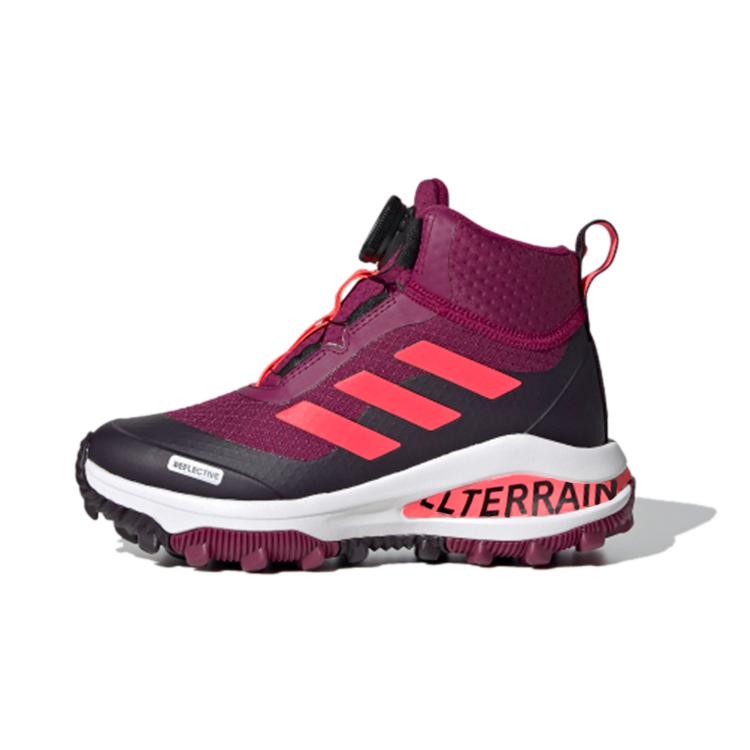 adidas Fortarun Boa Atr Btw K Нескользящие Защита от ударов Детские Ботинки Детские Фуксия FV3487
