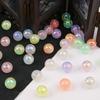 Acrylic Beads Night Glow Fine Sparkling Fantasy Ball Beads for DIY Necklace Bracelet Earring Jewelry Making