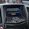 Carbon Fiber GPS Navigation Control Panel Cover Trim For Nissan 370Z 2009-