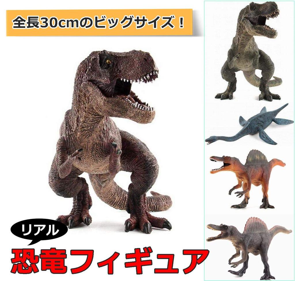 Реалистичная модель динозавра 30 см большая фигурка впечатляющая плотоядная ПВХ большая [Rurumi] (Тираннозавр Б)