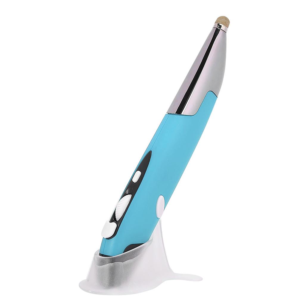USB Computer PC Accessory Wireless 2.4G Mouse Pen Type Personalized Innovative(Claret PR-06)