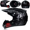 Full Face Motorcycle Helmet Off-Road Dirt Bike ATV Trail Riding Adult Unisex ABS Safety Gear S M L XL