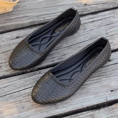 Модная женская обувь ручной работы, плетеная, с полым сетчатым узором, балетки, легкие, дышащие, летние, мягкие, удобные пляжные сандалии