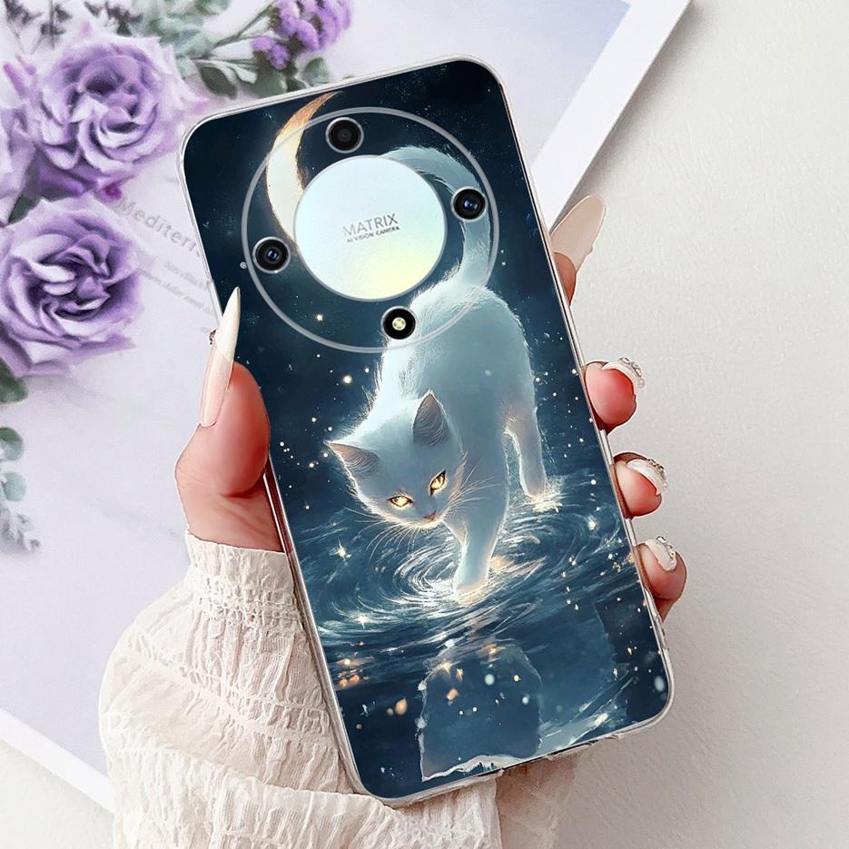 Чехол для Honor X9a Magic5 Lite Популярный Роскошный Расписной Чехол Мягкий Тонкий Чехол для Телефона Для Honor Magic 5 Lite HonorX9a Задняя Крышка Сумки