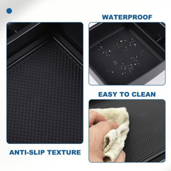 Storage Box Center Console Organizer Armrest Tray For Toyota Tacoma 2024+