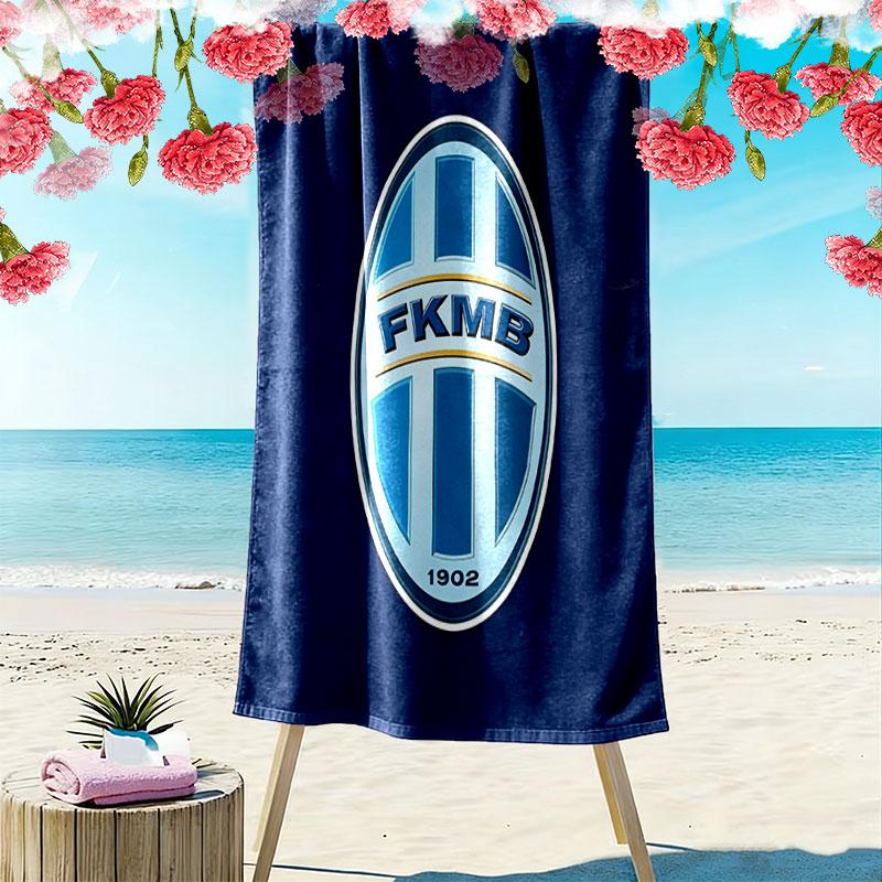 FKMB Print Beach Towel, Large Soft Quick Dry Towel for Beach Camping Swimming
