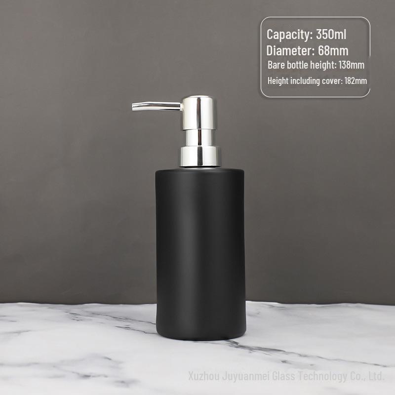 Стеклянный флакон для лосьона и мыла в скандинавском стиле для дома, дезинфицирующее средство для рук и гель для душа в отеле