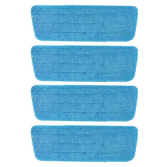 1/4 шт. Насадка для швабры Эффективная производительность Влажная/Сухая уборка Тряпки для мытья пола Удаление шерсти домашних животных Насадка для швабры из микрофибры для Swiffer PowerMop