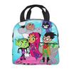 Ланч-бокс Подростки Teen Titans Go Зверобой Мерч Контейнер для обеда Новое поступление Термосумка Ланч-бокс для путешествий