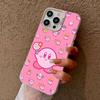 Звезды K-Kirby Прозрачный чехол для телефона для iPhone 16 15 14 13 12 11 Pro Max 17 Plus Цветная накладка