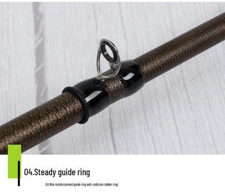 Комплект сверхкоротких телескопических удилищ из углеродного волокна, портативный и универсальный для рыбалки вдали от берега.