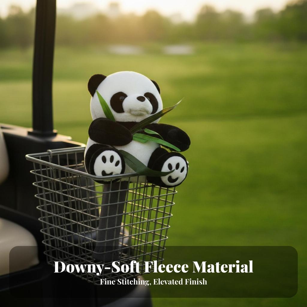 Cute Panda Golf Headcover Long-Lasting Luxurious with