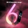 1 шт., сменный браслет из ТПУ для Xiaomi Mi Band 6, аксессуары для часов