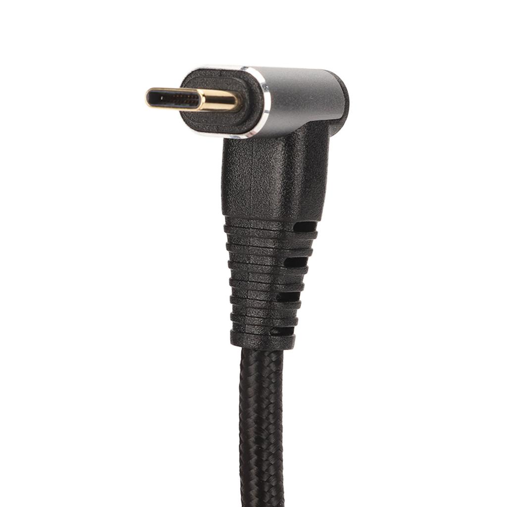 Кабель USB C под прямым углом 4K 60 Гц Поддерживает PD100 Вт Type C 3.2 Gen2 Полнофункциональный USB C Шнур для быстрой зарядки для