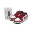 Air Jordan 1 Износостойкие Низкие Винтажные Баскетбольные Кроссовки Мужские Бело-Красные 553558-081(Команда970-)