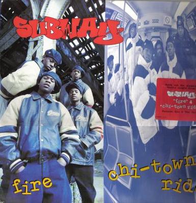 12-дюймовая пластинка SUBWAY - Fire / Chi-town Ride 422860339 BIV TEN 1995 US Рэп и хип-хоп/R&B Б/У