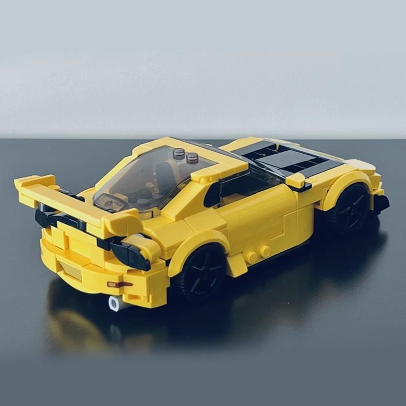 M-87429 Building Block Compatible With Mazda Rx-7 Fd3S Creative Car Model Creative Building Block