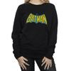 DC Comics Womens/Ladies Batman Crackle Logo Sweatshirt