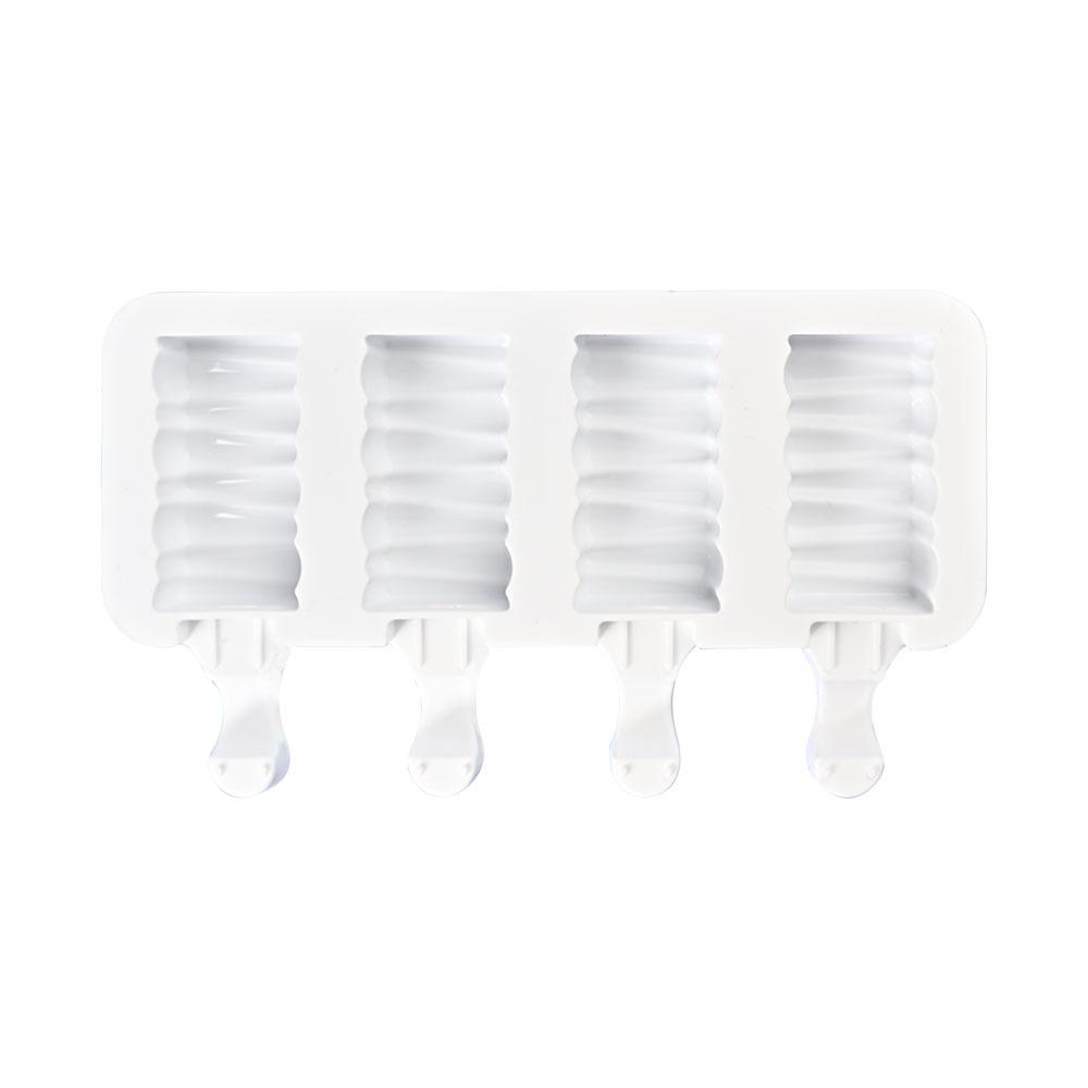 MIT 3/4 Отверстие Форма Сердца Силиконовая Форма Для Мороженого Полоска Устройство Для Приготовления Мороженого Лоток Для Кубиков Многоразовые Формы Для Мороженого