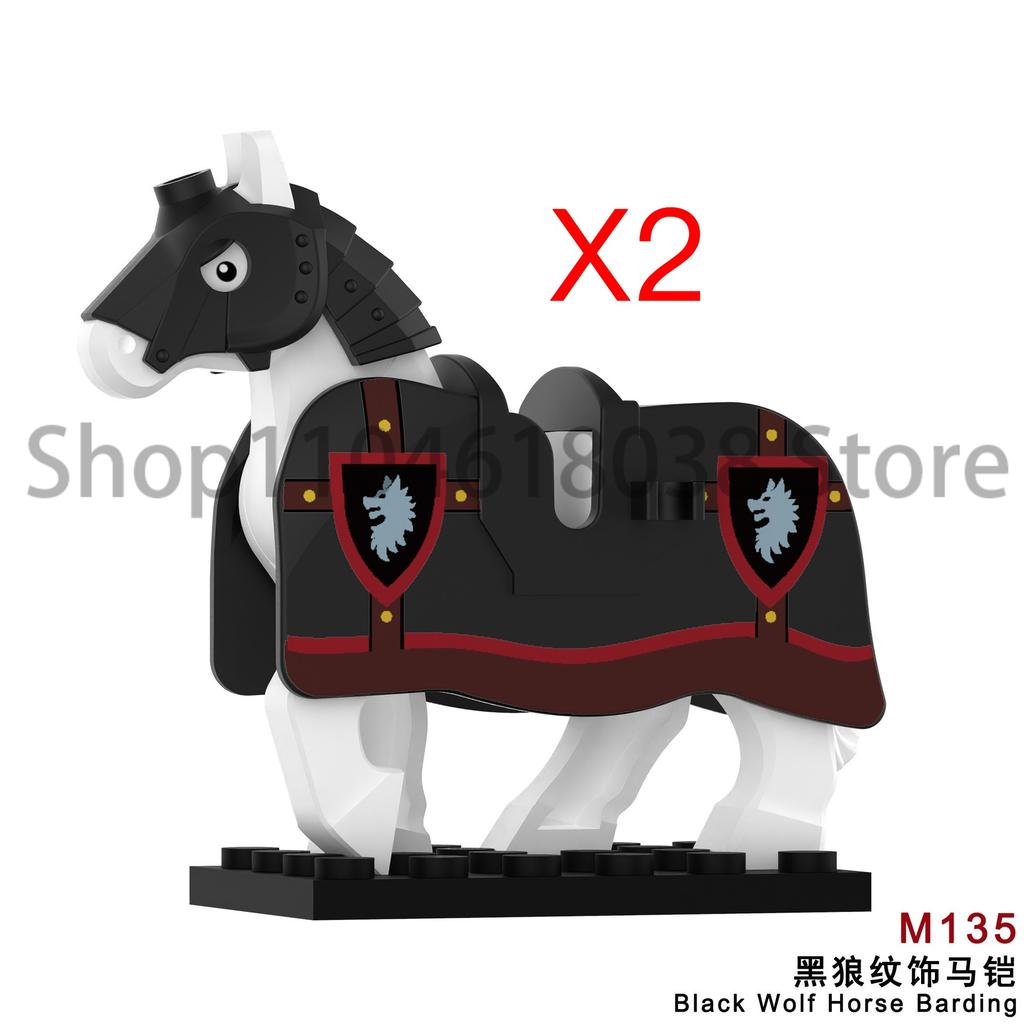 Средневековые Военные Фигурки Осьминог Морской Демон Рыцари Строительные Блоки Оружие Аксессуары Меч Храм Копье Щит MOC MINiBricks