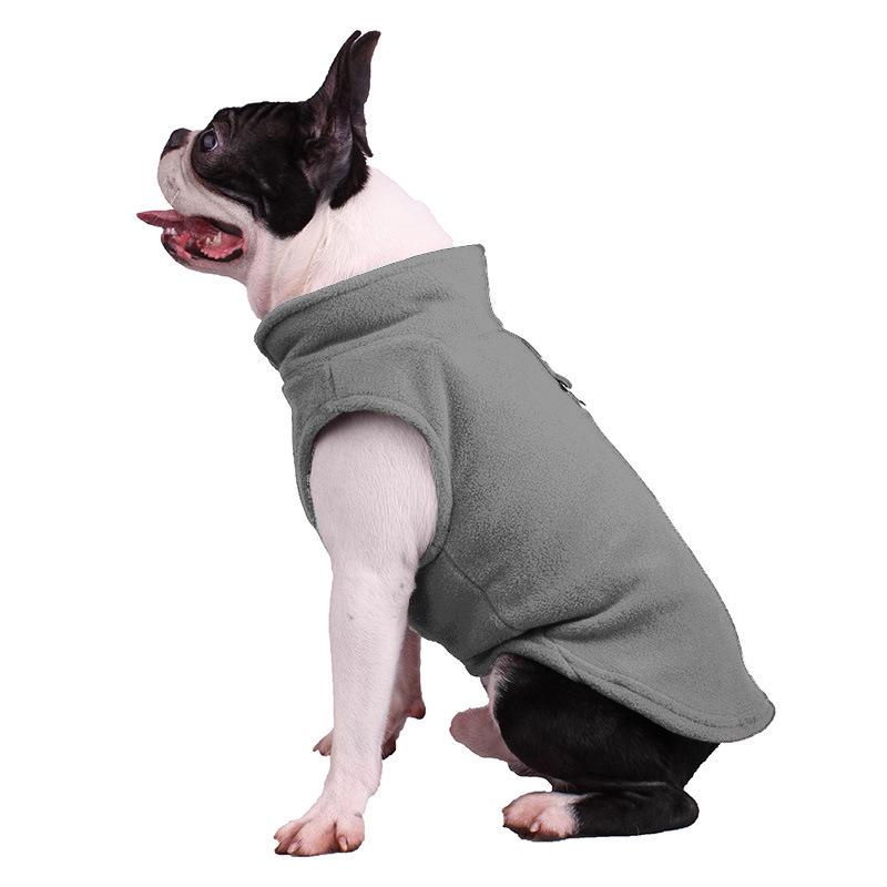 Winter French Bulldog Pet Sweater Pullover Warm Fleece Dog Clothes for Small Dogs Pug Sweatshirts Puppy Hoodie mascotas Clothing
