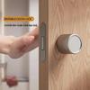 Spherical Minimalist Hidden Door Lock: Invisible, Keyed, Single-Sided for Bedroom Interior, No Handle