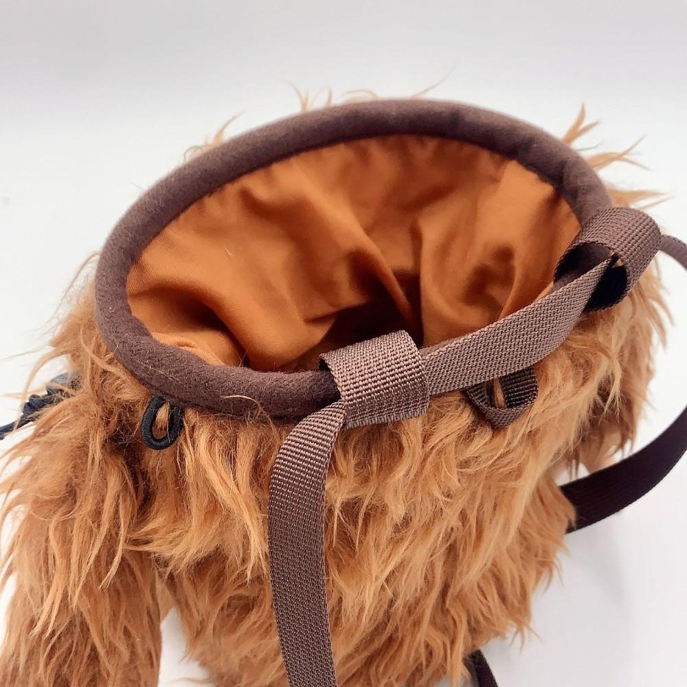 Flannel Chalk Bag Sloth/Shark Rock Climbing Bag Cute Magnesium Powder Bag  Mountaineering