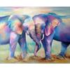 DIY Elephant 5D Diamond Painting Full Round Drill Animal Diamond Embroidery Cross Stitch Mosaic Kits Wall Art Home Decor