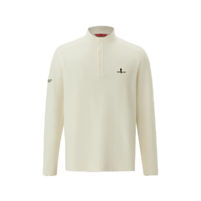 Мужская легкая футболка-henley с длинным рукавом и защитой от солнца