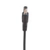 USB C к двойному 5.5x2.5мм Зарядный кабель 12В 3А Шнур питания Пластиковая текстура для Роутера, Динамика, Светодиодной ленты, Вентилятора, Камеры