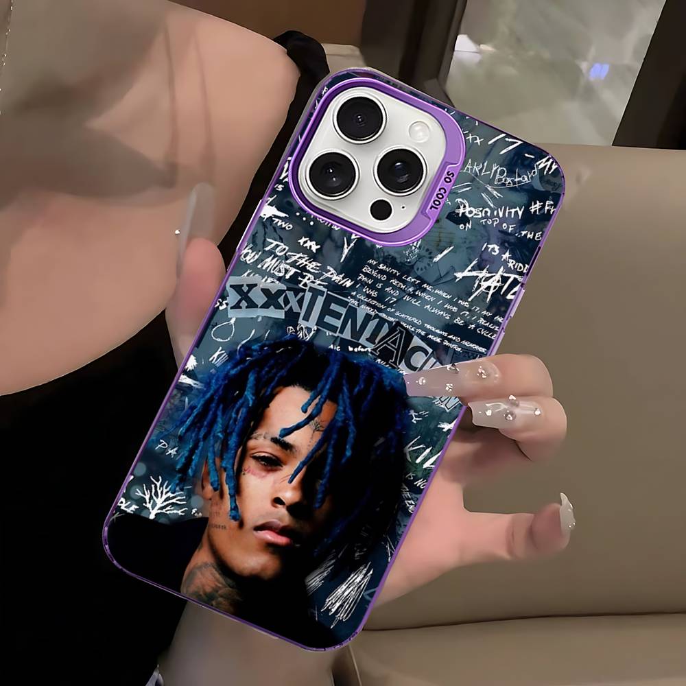 Чехол для телефона рэпера X-XXXTentacion Для IPhone 16 15 14 13 12 11 17 Pro MAX Plus Pro Матовый противоударный чехол
