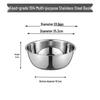 Zhilis 304 Stainless Steel Mixing Bowl
