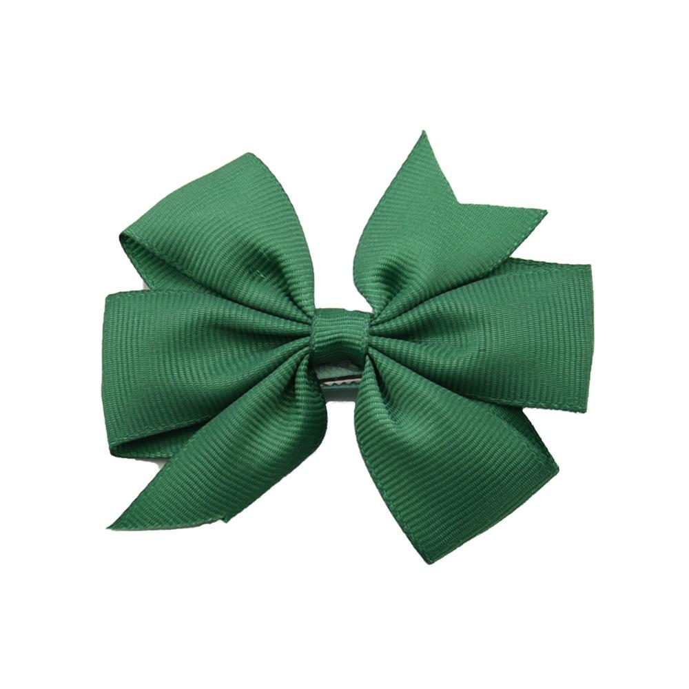 Детская заколка для волос V-образной формы, с ребристой лентой «ласточкин хвост», детская заколка-бант, аксессуары для волос, аксессуары-заколки для девочек