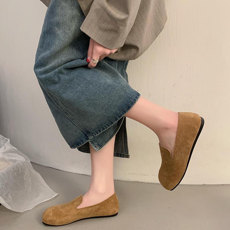 Ретро туфли дуду на плоской подошве женские новые весенне-летние туфли-лодочки бабушкины одинарные туфли