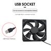 12025 Reliable Computer CPU Cooling Fan Universal Large Air Volume