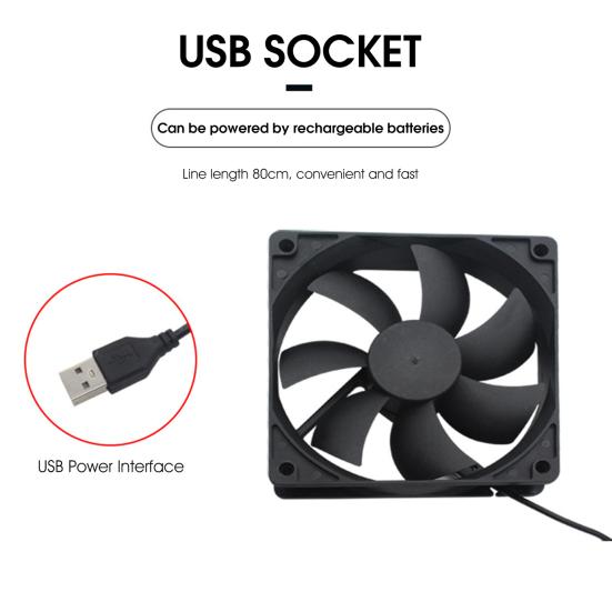 12025 Reliable Computer CPU Cooling Fan Universal Large Air Volume