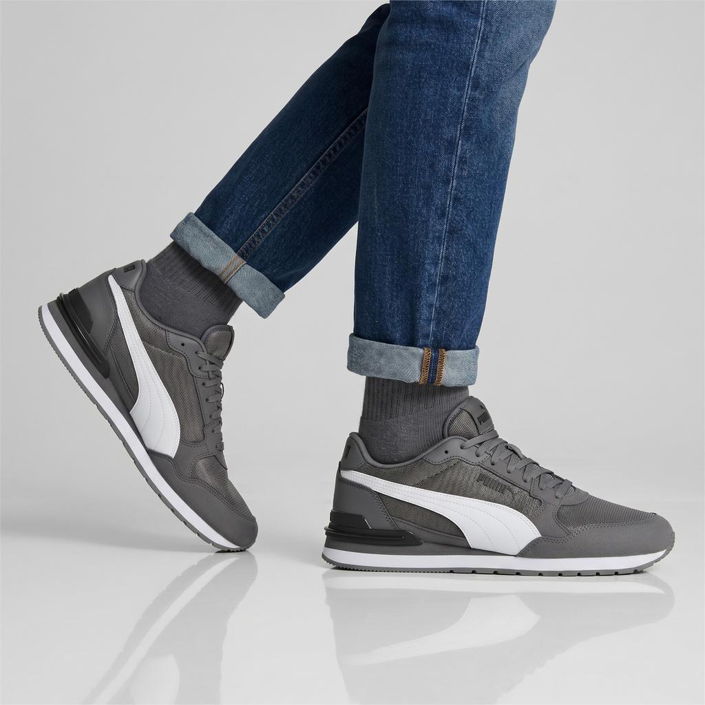 Puma ST Runner v4 Mesh - Мужские Кроссовки Обувь Серый 399666-03 ОРИГИНАЛ