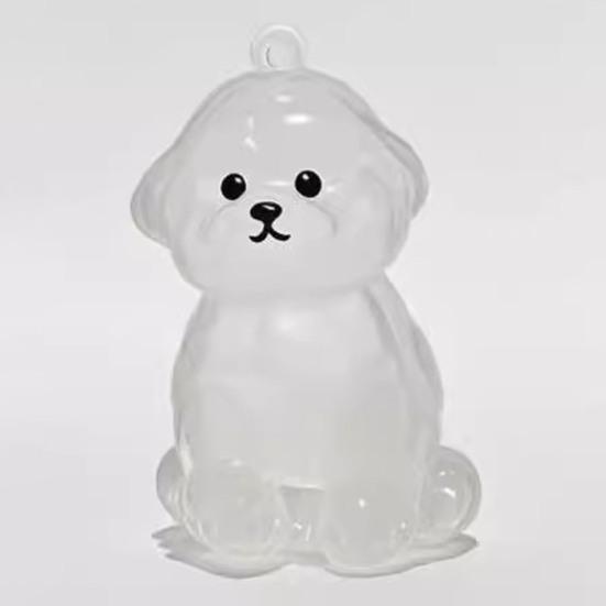 Мемориальный брелок для шерсти питомца, Бутылочка для хранения шерсти питомца, Прозрачная синтетическая смола, Гравированная баночка для памяти о питомце