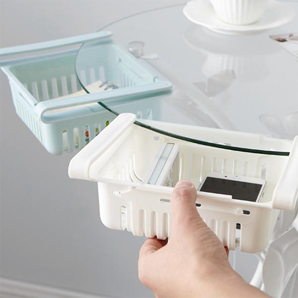 Выдвижные ящики холодильника, стеллаж для хранения свежих разделителей, регулируемый растягивающийся органайзер для холодильника, корзина с ящиком