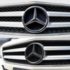 Автомобильная наклейка для Mercedes Benz 18,8 см ABS Накладка на центральную эмблему решетки радиатора автомобиля для Mercedes-Benz W204 W205 W212 W213 C E Cl