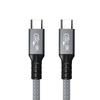 Кабель для передачи данных USB 4.0, совместимый с 4-мя Type-C, двусторонний, 8K, 40 Гбит/с, PD 240 Вт, кабель для быстрой зарядки