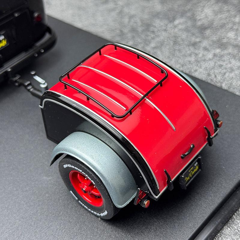 TCFJN1 Solido model diecast model 1/18 Kool Kombi Bus Van VW T1 Alloy Car Model static display holiday gift