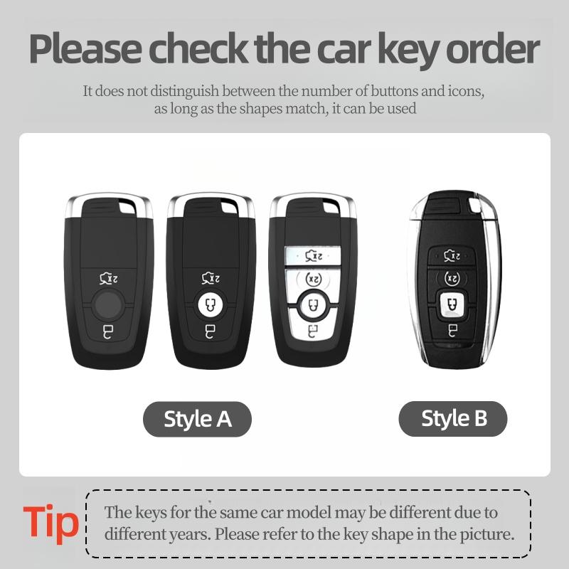 Alloy Car Key Cover Case for Lincoln Continental MKC MKZ MKX Navigator Z Nautilus Aviator Corsair 2017 2018 2019 2022 Keychain bso9
