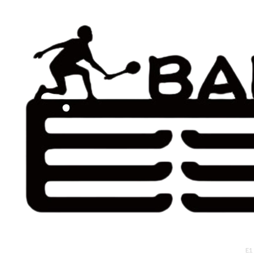 Awards Display Shelf Medal Holder Fencing Wall Mounted Hanger Easy Installation Badminton