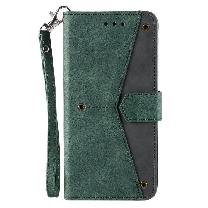 Étui portefeuille pour Samsung Galaxy A27 (5G) - Coque rabat - Noir - Cuir synthétique - Support intégré - 3 fentes pour cartes