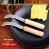 Multi-Functional Stainless Steel Kitchen Knife Set: Fruit Knife, Melon Peeler, Slicer, and Small Household Knife
