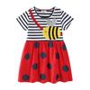 Сетчатая юбка для девочек Little Bee - Средний размер, Круглый вырез, Летнее модное платье-принцесса