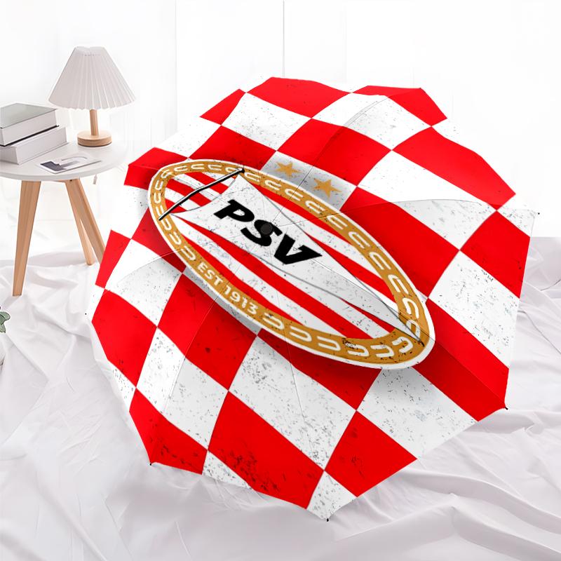 Printed PSV LOGO Folding Umbrella,Outdoor,Leisure,And Travel Umbrella,Durable Umbrella Fabric,Birthday And Holiday Gift
