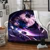 1pc Uzui Tengen Blanket, Gift, for Men and Women, Soft Blanket, Good for Sofa Bed Couch Travel, Lightweight Flannel Blanket
