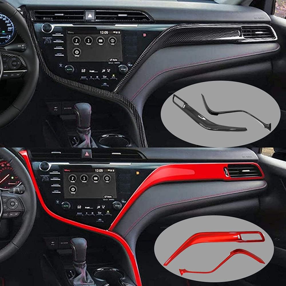 Аксессуары для Toyota Camry ABS Полный набор салонов автомобилей Приборная панель Центральная консоль Литая накладка Крышка воздуховыпускного отверстия Аксессуары для колес 10 шт. для